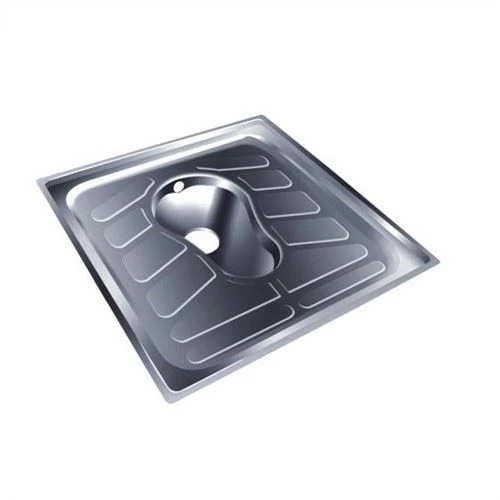 Ryðfrítt stál 304 Squat Pan salerni